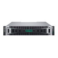 HPE Baie de stockage MSA 2070 SFF 2x10/25GbE iSCSI 4 prts Cntrl Baie SSD 12x1,92To XCVR 4x10Gb iSCSI 23To