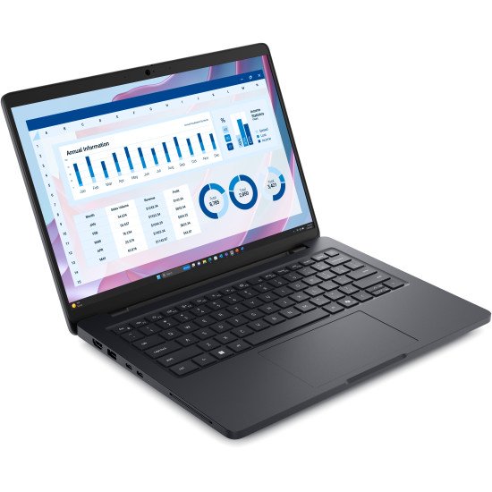 DELL Pro Max 14 MC14255 Copilot+ PC AMD Ryzen AI 7 PRO 350 Station de travail mobile 35,6 cm (14") Full HD+ 32 Go LPDDR5x-SDRAM 1 To SSD Wi-Fi 7 (802.11be) Windows 11 Pro Anglais Noir