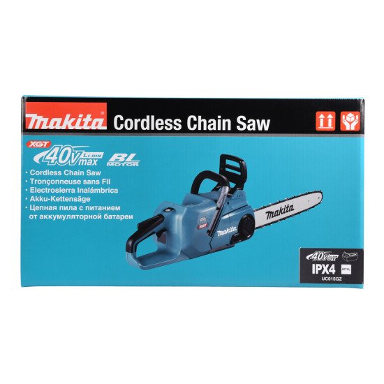 Makita UC015GZ tronçonneuse Noir, Bleu