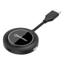 Manhattan Adaptateur sans fil HDMI 1080p avec émetteur HDMI, dongle pour diffusion vidéo sans fil depuis un appareil HDMI vers un téléviseur ou un projecteur HDMI, nécessite le récepteur du kit de présentation sans fil HDMI n° 208420, noir