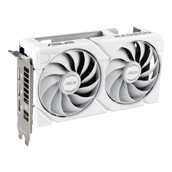 ASUS Dual -RX9060XT-16G-WHITE AMD Radeon RX 9060 XT 16 Go GDDR6