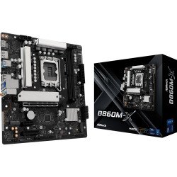 Asrock B860M-X Intel B860 LGA 1851 (Socket V1) micro ATX Asrock B860M-X Intel B860 LGA 1851 (Socket V1) micro ATX