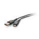 C2G C2G28884 câble USB USB 2.0 0,46 m USB C USB A Noir C2G C2G28884 câble USB USB 2.0 0,46 m USB C USB A Noir