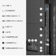 Hisense 100U7DSE 2,54 m (100") 4K Ultra HD Smart TV Wifi Noir