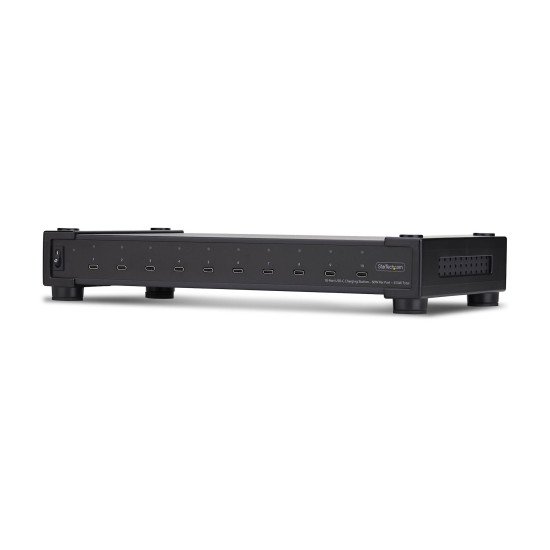 StarTech.com Hub de Recharge USB-C à 10 Ports, 60 W par Port, Puissance Totale de 350 W, Bloc/Station de Recharge Multiport, Conforme TAA