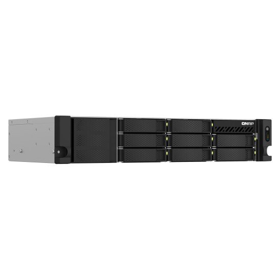 QNAP TS-873AeU-RP NAS Rack (2 U) Ryzen Embedded V1500B 4 Go DDR4 0 To QuTS hero Noir QNAP TS-873AeU-RP NAS Rack (2 U) Ryzen Embedded V1500B 4 Go DDR4 0 To QuTS hero Noir