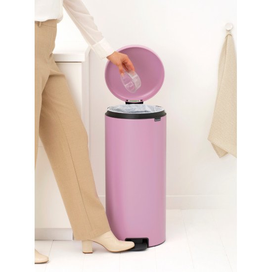 Brabantia NewIcon 30 L Ovale Acier Rose