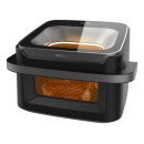 Cecotec Cecofry Advance 10000 Full Vision Double 10 L Autonome 2200 W Friteuse d'air chaud Noir