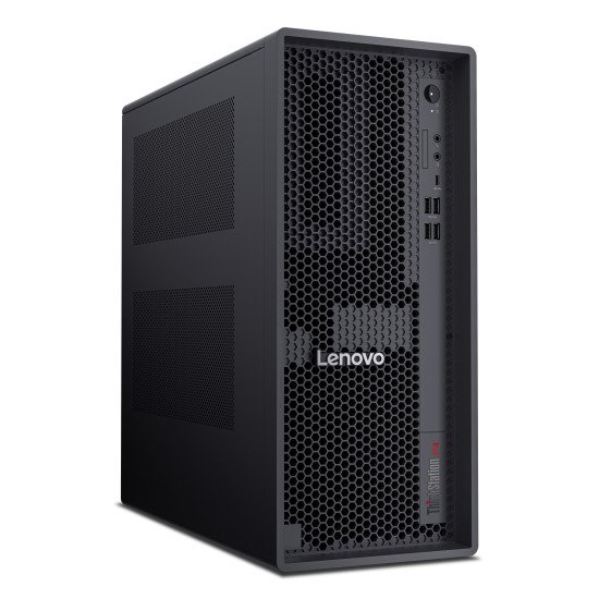 Lenovo ThinkStation P4 AMD Ryzen™ 9 PRO PRO 9965X3D 64 Go DDR5-SDRAM 1 To SSD Windows 11 Pro Tower PC Noir