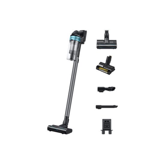 Samsung VS20B75BGR1 Aspirateur-balai 2 en 1 Batterie Sec Sans sac 200 W Noir, Chrome