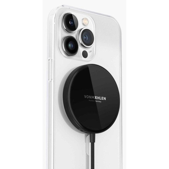 Vonmählen Aura Mini Smartphone Noir USB Recharge sans fil Intérieure