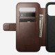 Nomad Modern Leather Folio coque de protection pour téléphones portables 16 cm (6.3") Housse Marron