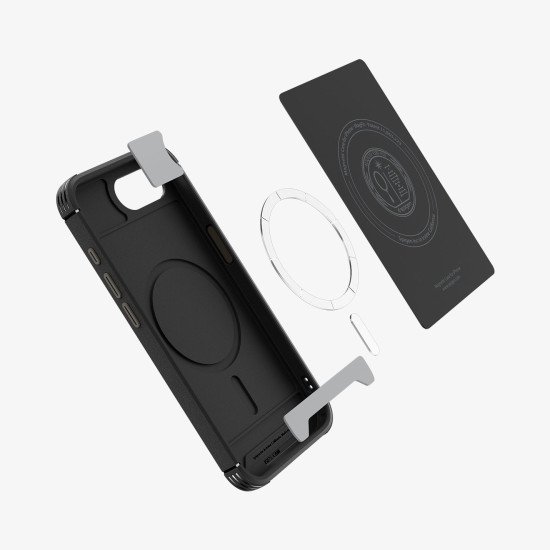 Spigen Core Armor (MagFit) coque de protection pour téléphones portables 15,5 cm (6.1") Housse Noir Spigen Core Armor (MagFit) coque de protection pour téléphones portables 15,5 cm (6.1") Housse Noir