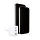PanzerGlass empower by ® Turbo 70W Multiple Charger incl. 2 x USB-C + USB-A | EU Plug | Silver White Protection d'écran transparent Universel 1 pièce(s)