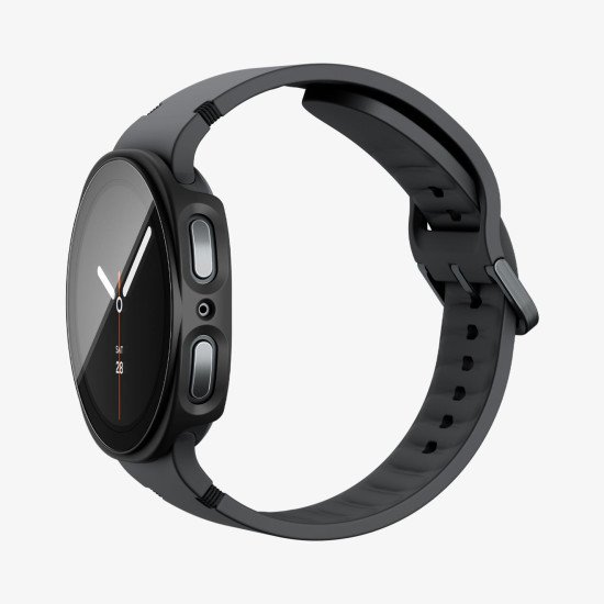 Spigen Thin Fit 360 Étui Noir Polycarbonate (PC)