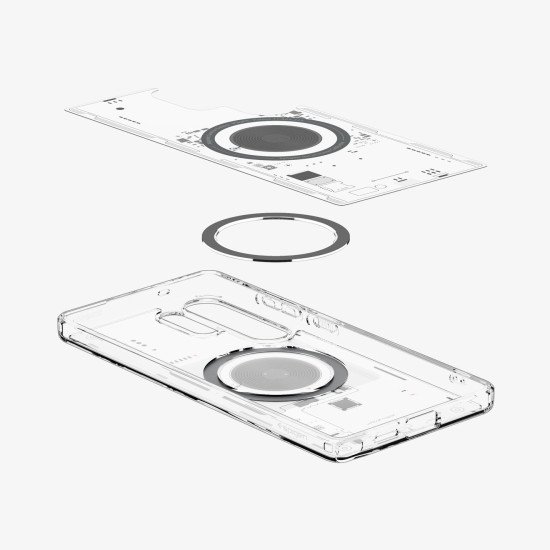 Spigen Ultra Hybrid Neo One (MagFit) coque de protection pour téléphones portables 17,5 cm (6.9") Housse Transparent Spigen Ultra Hybrid Neo One (MagFit) coque de protection pour téléphones portables 17,5 cm (6.9") Housse Transparent