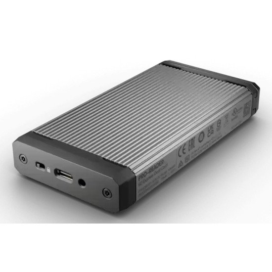 SanDisk PRO-READER lecteur de carte mémoire USB 3.2 Gen 2 (3.1 Gen 2) Type-C Noir, Gris