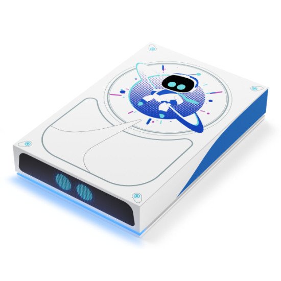 Seagate Game Drive Astro Bot disque dur externe 5 To 2.0/3.2 Gen 1 (3.1 Gen 1) Blanc, Bleu