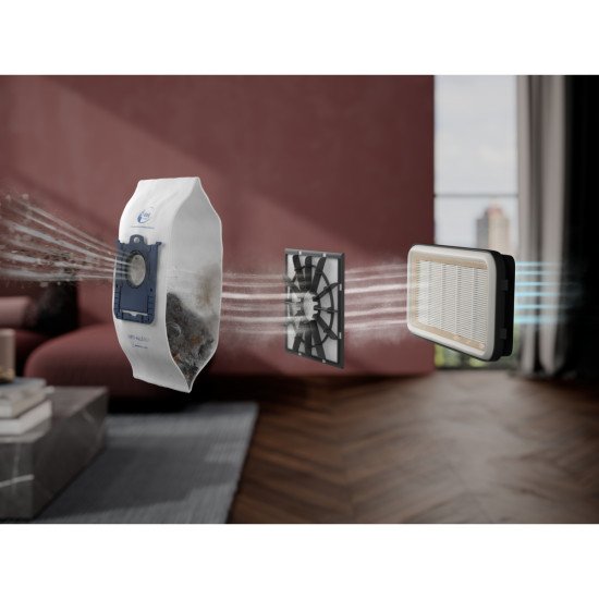 AEG AB51C1DR5B 3 L Aspirateur sans sac Sec 750 W Sac à poussière