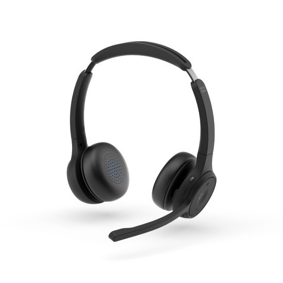 Cisco HS-WL-722-BUNA-C écouteur/casque Sans fil Arceau Bureau/Centre d'appels Bluetooth Noir
