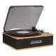 Denver VPB-262LW Tourne-disque entraîné par courroie Noir, Bois Manuel