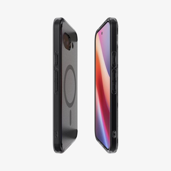 Spigen Ultra Hybrid Metal Ring (MagFit) coque de protection pour téléphones portables 16 cm (6.3") Housse Noir Spigen Ultra Hybrid Metal Ring (MagFit) coque de protection pour téléphones portables 16 cm (6.3") Housse Noir