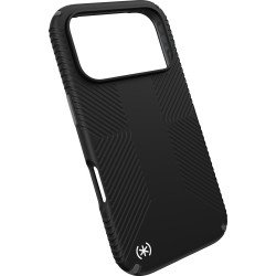 Speck Presidio2 Grip + MS Apple iPhone 17 Pro Black - with Microban coque de protection pour téléphones portables 16 cm (6.3") Housse Noir