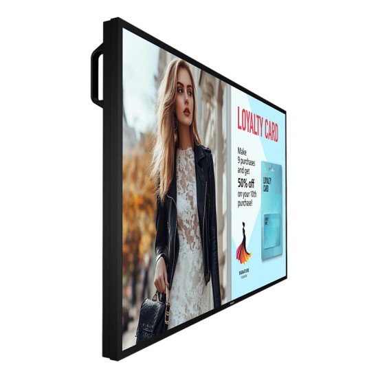 Philips 6000 series 50BDL6017P Écran plat de signalisation numérique 125,7 cm (49.5") LCD 800 cd/m² 4K Ultra HD Noir Intégré dans le processeur Android 14 24/7