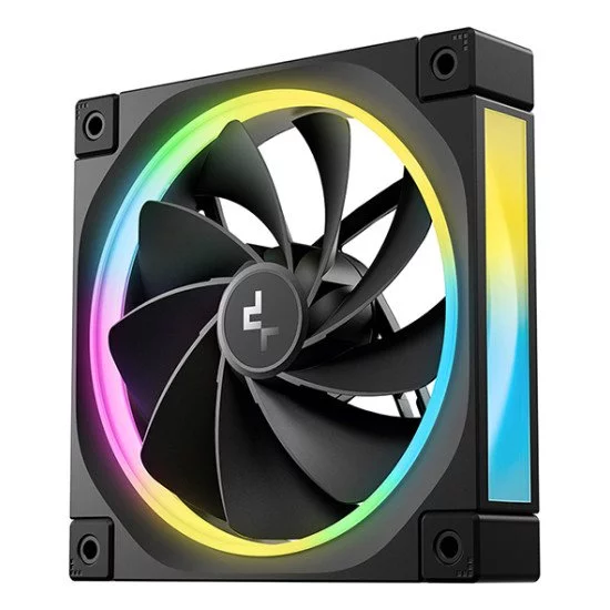 DeepCool FL12R-3 IN 1 Boitier PC Ventilateur 12 cm Noir 3 pièce(s) DeepCool FL12R-3 IN 1 Boitier PC Ventilateur 12 cm Noir 3 pièce(s)