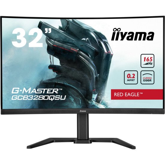 iiyama G-MASTER GCB3280QSU-B1 écran PC 80 cm (31.5") 2560 x 1440 pixels LED Noir