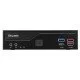 Shuttle Slim PC DH770 , S1700, 2x HDMI, 2x DP , 2x 2.5G LAN, 2x COM, 8x USB, 1x 2.5", 2x M.2, fonctionnement permanent 24/7, attaches VESA