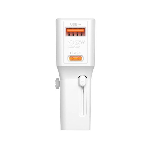 Mobile Origin TAD25-2P-WHT chargeur d'appareils mobiles Universel Blanc Secteur, USB Charge rapide Intérieure