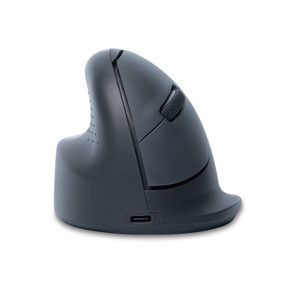 R-Go Tools Souris verticale R-Go HE Basic, souris ergonomique, taille moyenne (longueur de la main : 165-185 mm), pour gauchers, Bluetooth