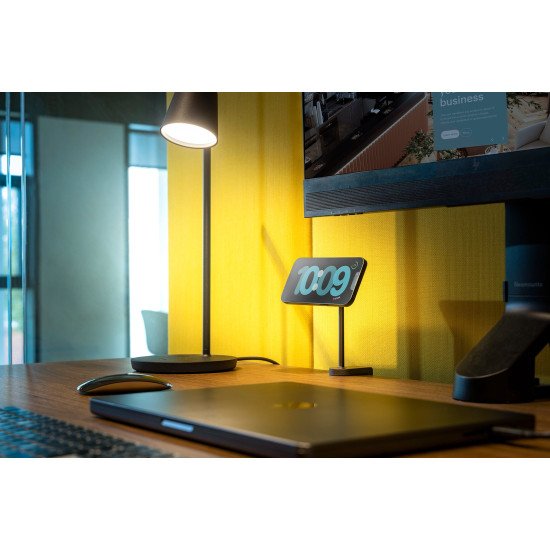 ZENS ZESC19B/00 chargeur d'appareils mobiles Smartphone, Casque Noir USB Recharge sans fil Charge rapide Intérieure