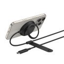 Belkin WIA014HQBK chargeur d'appareils mobiles Casques, Smartphone Noir USB Recharge sans fil Charge rapide Intérieure