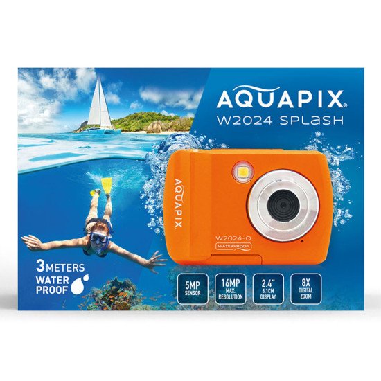 Easypix W2024 Splash Appareil-photo compact 5 MP CMOS 1280 x 720 pixels Easypix W2024 Splash Appareil-photo compact 5 MP CMOS 1280 x 720 pixels