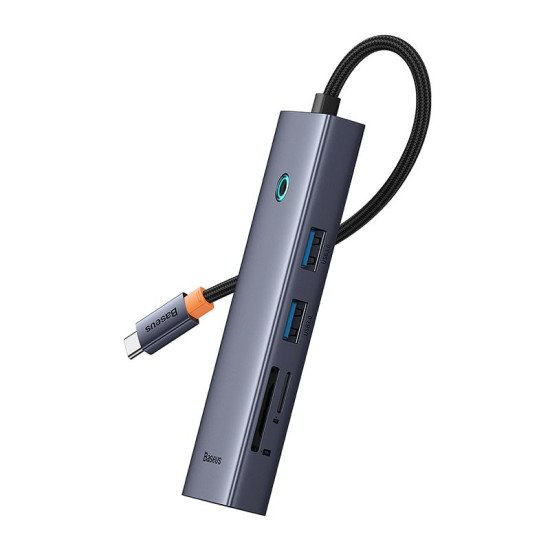 Baseus ULTRAJOY 7 İN 1 MULTİFONKSİYONEL HUB ADAPTÖR-UZAY GRİ station d'accueil Avec fil E-Port Baseus ULTRAJOY 7 İN 1 MULTİFONKSİYONEL HUB ADAPTÖR-UZAY GRİ station d'accueil Avec fil E-Port