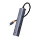 Baseus ULTRAJOY 7 İN 1 MULTİFONKSİYONEL HUB ADAPTÖR-UZAY GRİ station d'accueil Avec fil E-Port Baseus ULTRAJOY 7 İN 1 MULTİFONKSİYONEL HUB ADAPTÖR-UZAY GRİ station d'accueil Avec fil E-Port