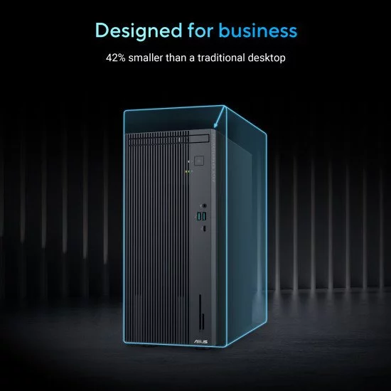 ASUS ExpertCenter P500 Mini Tower P500MV-13420H072X Intel® Core™ i5 i5-13420H 16 Go DDR5-SDRAM 512 Go SSD Windows 11 Pro PC Gris