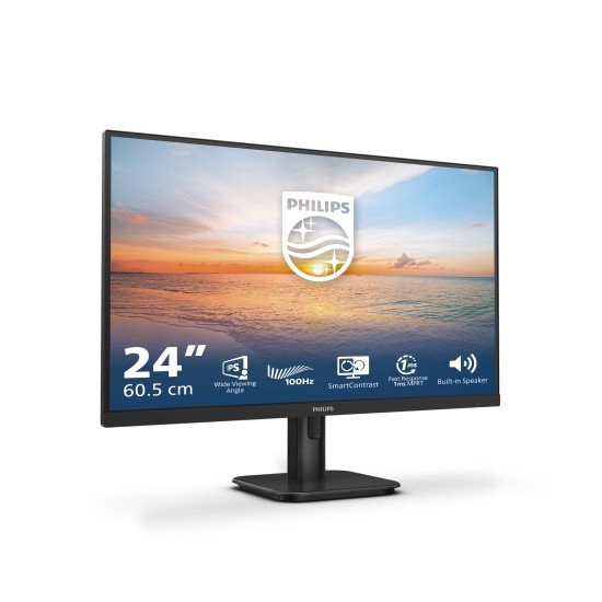 Philips 1000 series 24E1N1200A/00 LED display 60,5 cm (23.8") 1920 x 1080 pixels Full HD LCD Noir Philips 1000 series 24E1N1200A/00 LED display 60,5 cm (23.8") 1920 x 1080 pixels Full HD LCD Noir