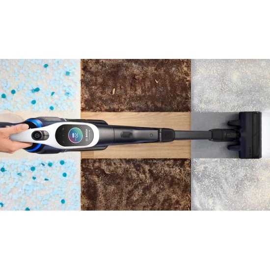 Bosch BCS1041WAC aspirateur balai et balai électrique Batterie Sec HEPA Sans sac 0,4 L 23,5 W Noir, Blanc 4 Ah Bosch BCS1041WAC aspirateur balai et balai électrique Batterie Sec HEPA Sans sac 0,4 L 23,5 W Noir, Blanc 4 Ah