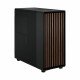 Fractal Design FD-C-NOR1X-01 unité centrale Midi Tower Noir, Charbon de bois