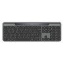 Logitech Signature Slim Solar+ K980 clavier Universel RF sans fil + Bluetooth QWERTY Italien Graphite