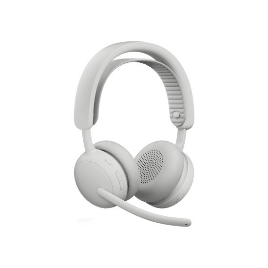 Logitech Zone Wireless 2 ES Casque Avec fil &sans fil Arceau Appels/Musique USB Type-C Bluetooth Blanc