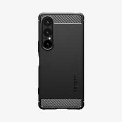 Spigen Rugged Armor coque de protection pour téléphones portables 15,5 cm (6.1") Housse Noir