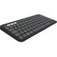 Logitech Pebble 2 Combo clavier Souris incluse RF sans fil + Bluetooth AZERTY Français Graphite