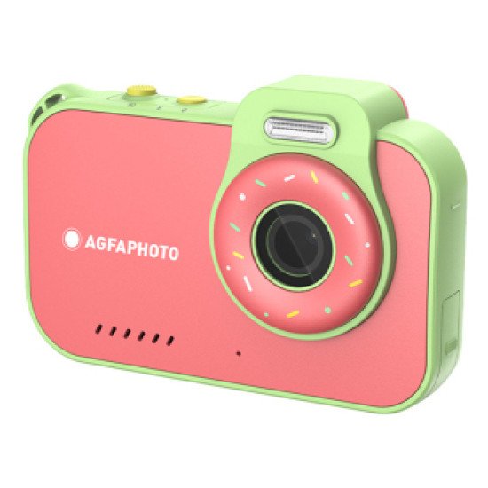 AgfaPhoto Compact ARKCW2RD appareil photo numérique Appareil-photo compact 12 MP CMOS Vert, Rouge