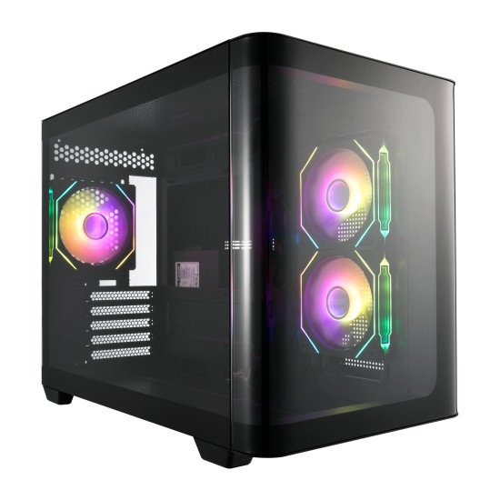 FSP S380-BA Micro Tower Noir