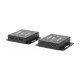 Manhattan Kit d'extension HDMI 4K sur Ethernet, étend 4K@30 Hz jusqu'à 40 m ou 1080p@60 Hz jusqu'à 70 m via câble Cat6, émetteur et récepteur, alimentation par câble (PoC), noir, garantie de 3 ans