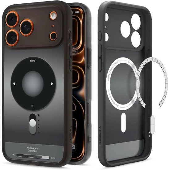 Spigen Ultra Hybrid (MagFit) coque de protection pour téléphones portables 16 cm (6.3") Housse Noir
